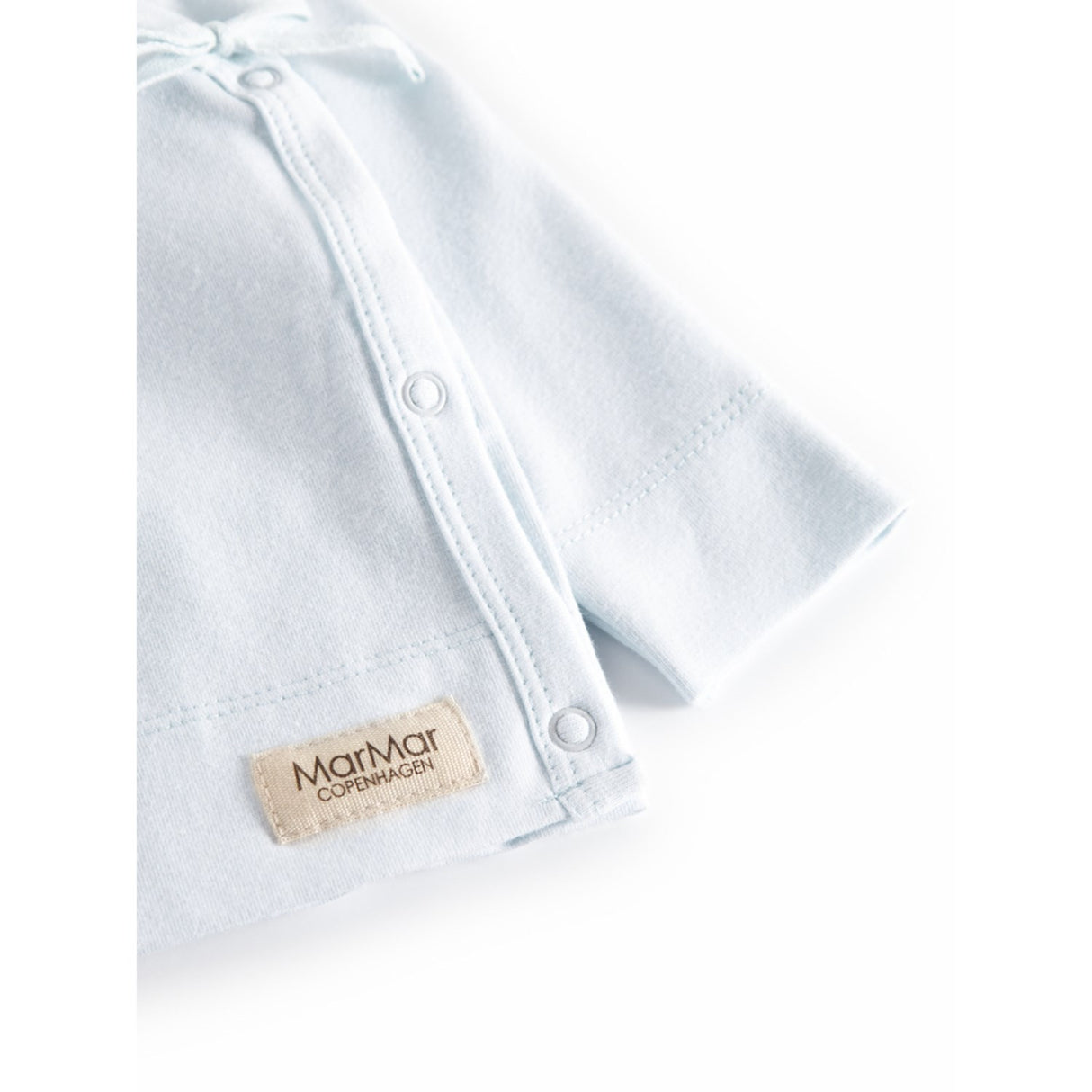 MarMar Modal New Born Light Blue Tut Slå-Om LS Bluse