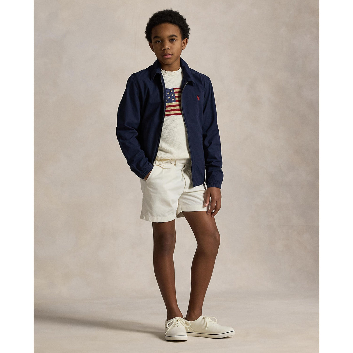 Polo Ralph Lauren Newport Navy Boy Windbreaker