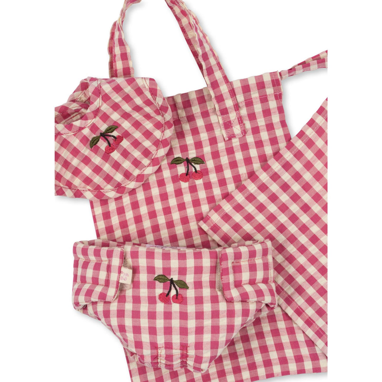 Konges Sløjd Bubblegum Check Dukke Puslesæt