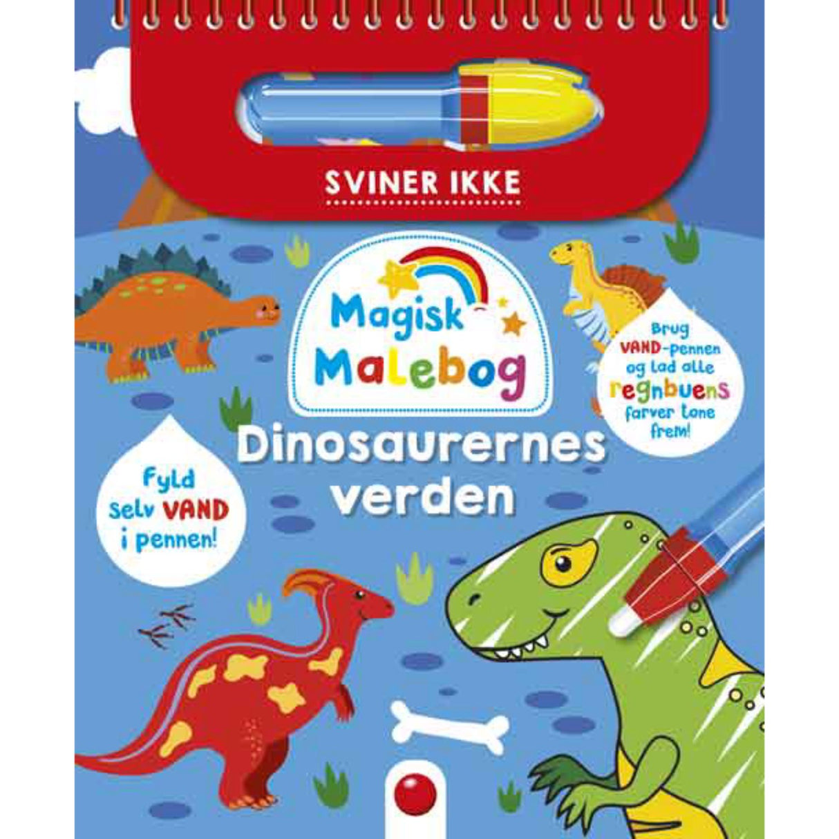 Forlaget Bolden Magisk Malebog: Dinosaurernes Verden