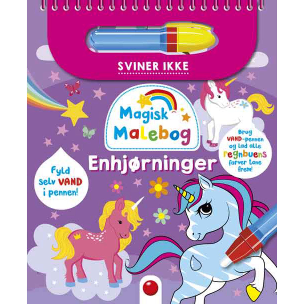 Forlaget Bolden Magisk Malebog: Enhjørninger
