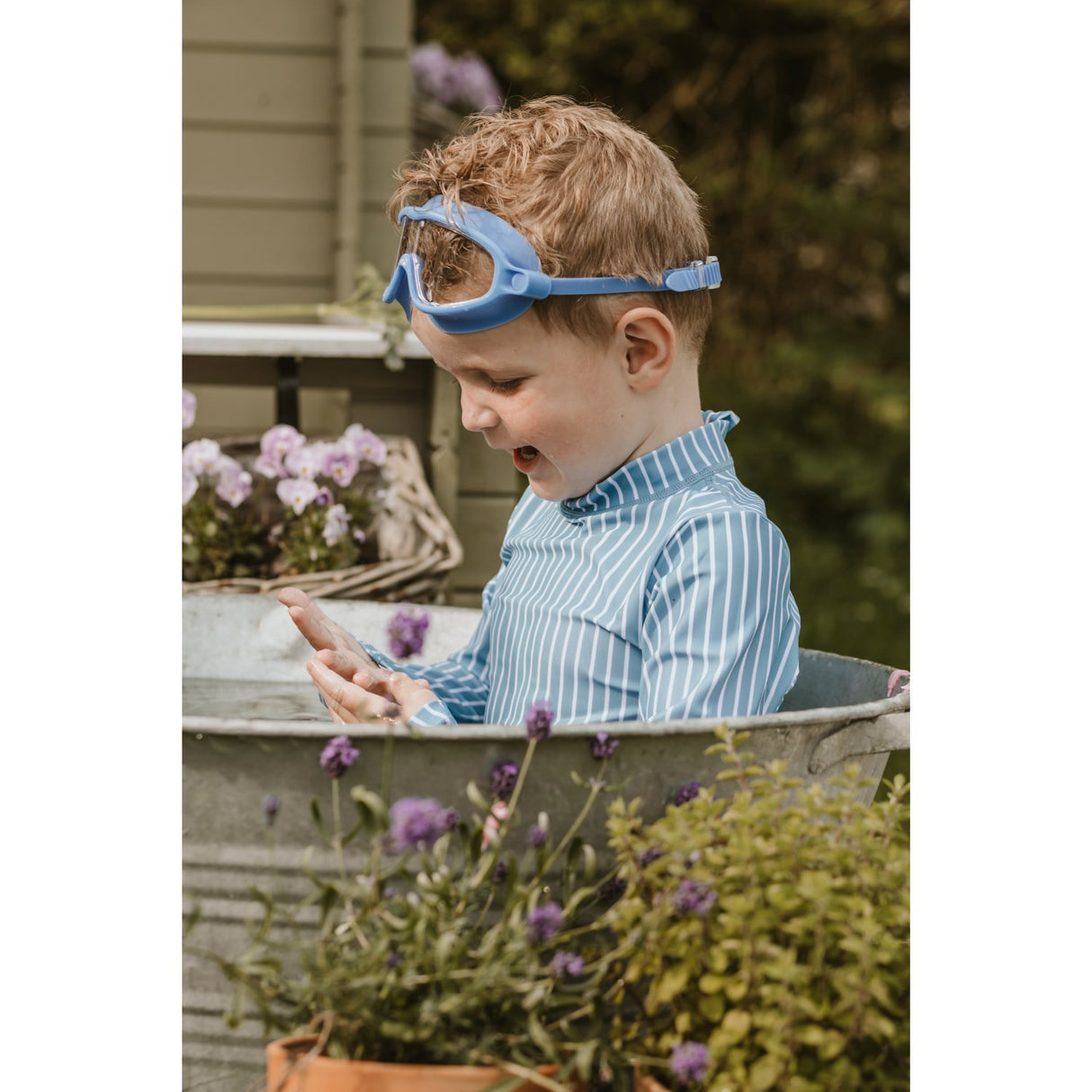 Vanilla COPENHAGEN Azure Blue Svømmemaske