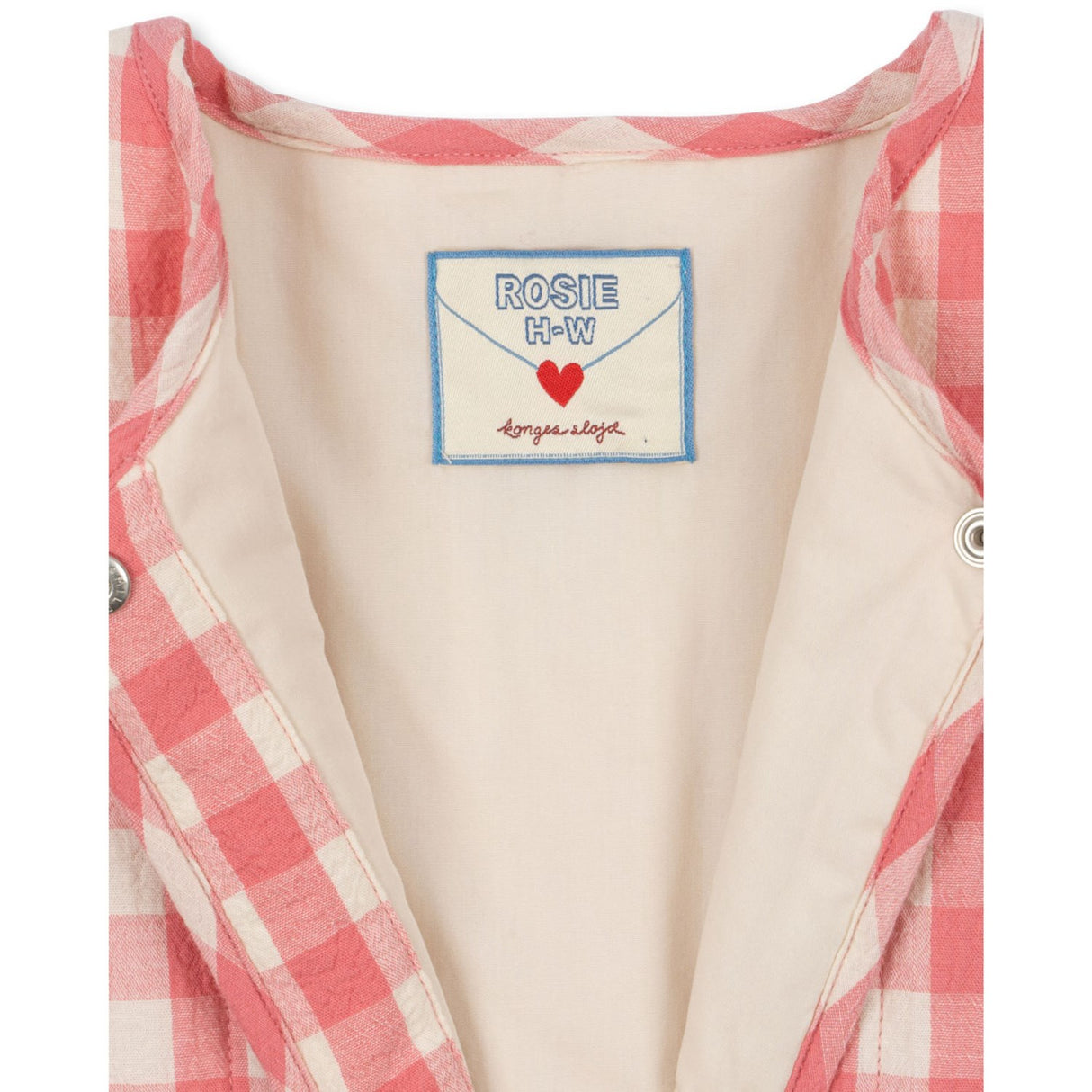 Konges Sløjd Peach Blossom Check RHW X KS Bella Jakke
