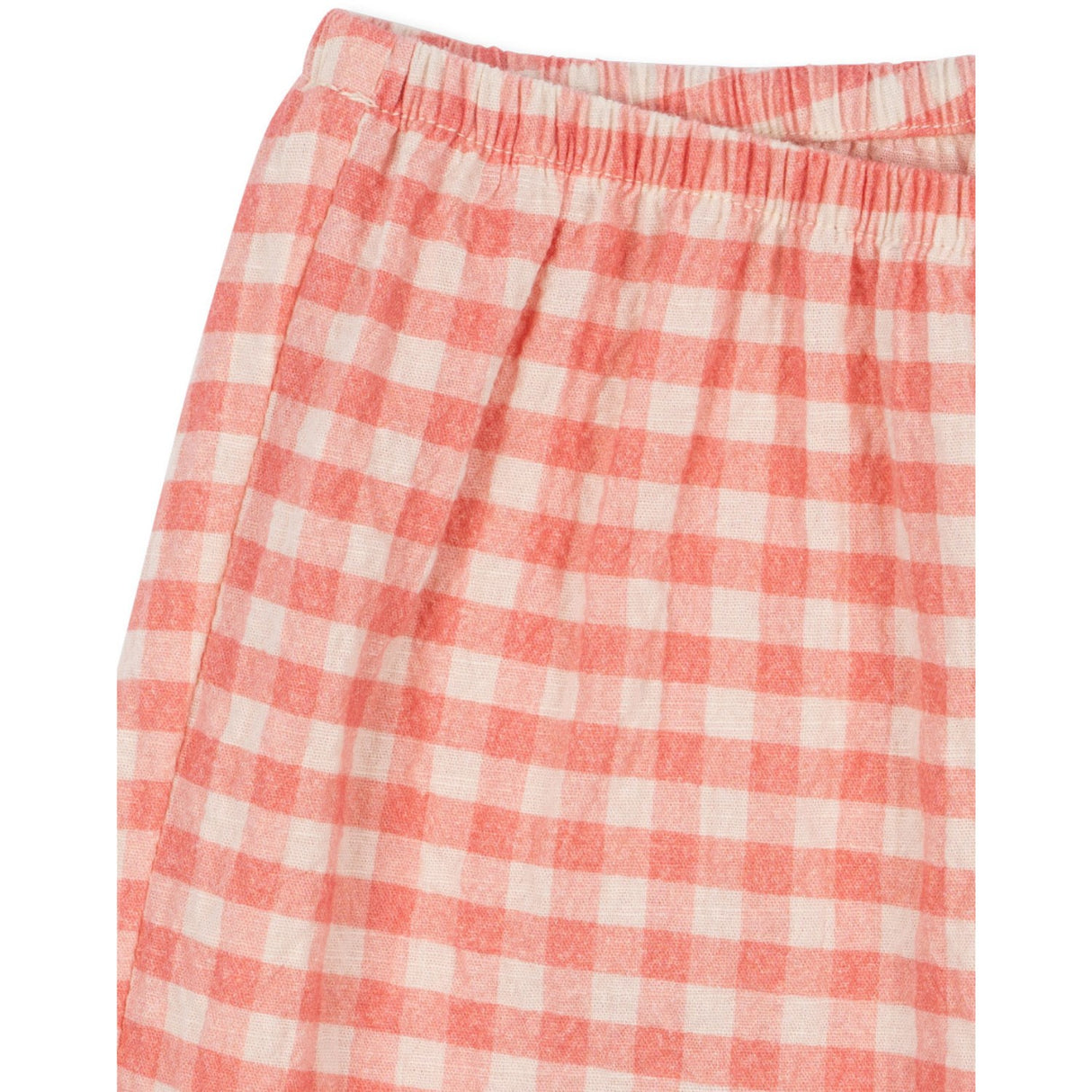 Konges Sløjd Peach Blossom Check RHW X KS Bella Bukser GOTS