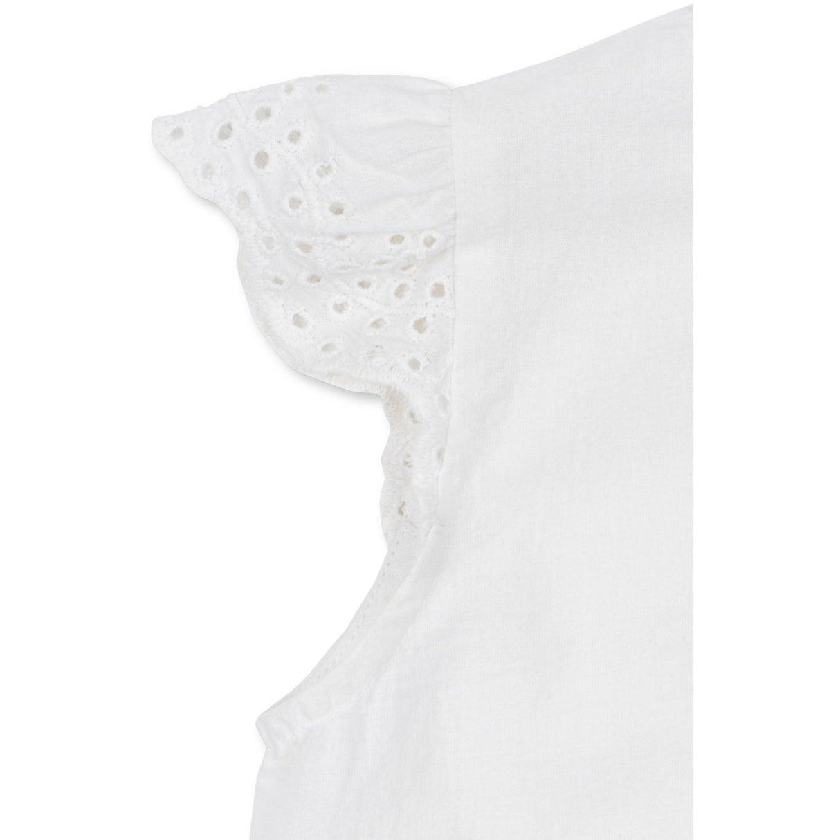 Konges Sløjd Optic White RHW X KS Fiori Top GOTS