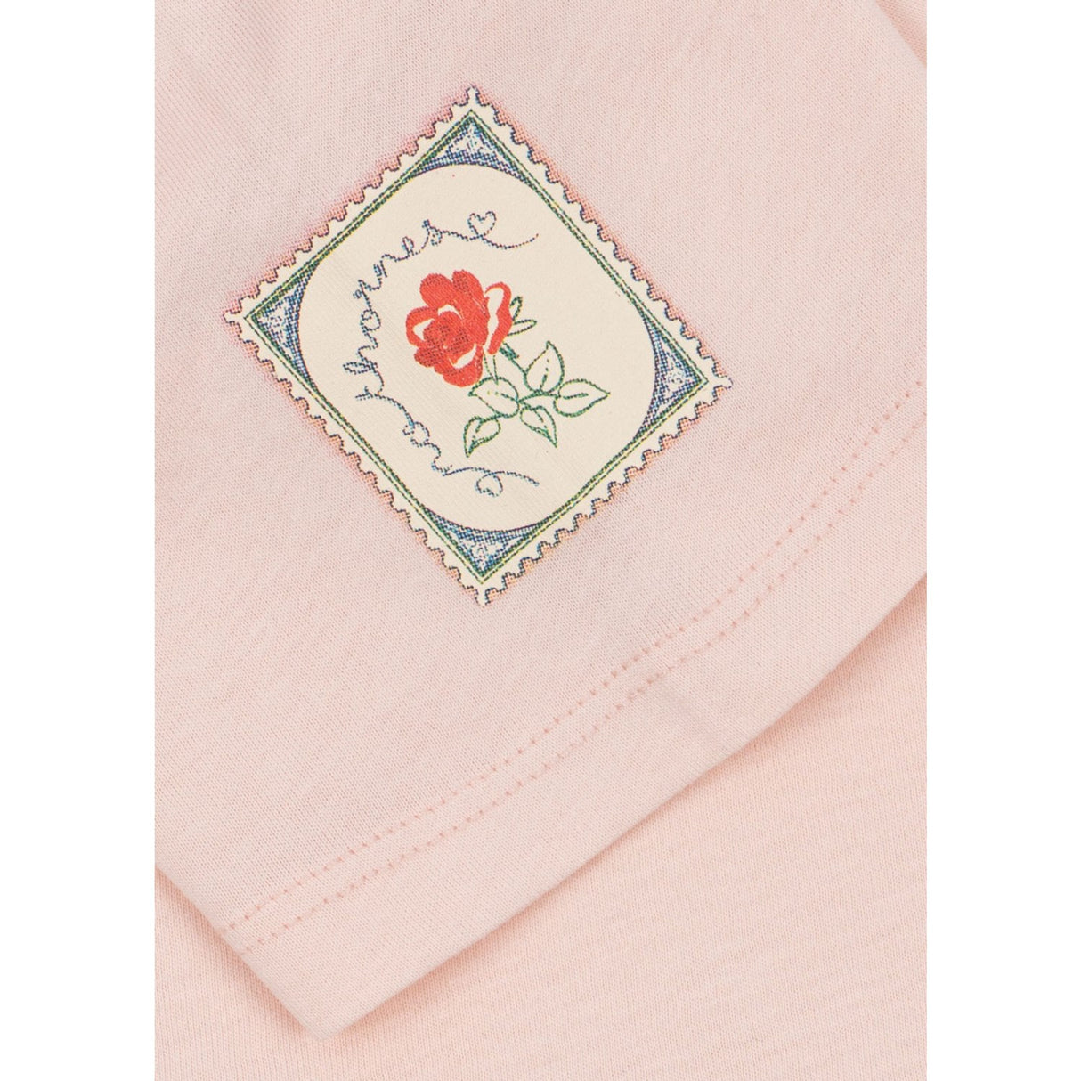 Konges Sløjd Chalk Pink RHW X KS Lettre Tee Ocs