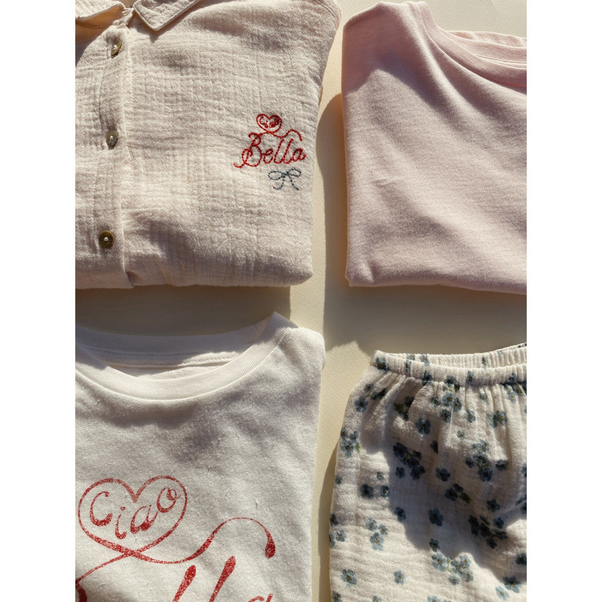 Konges Sløjd Mother Of Pearl RHW X KS Bella Skjorte GOTS