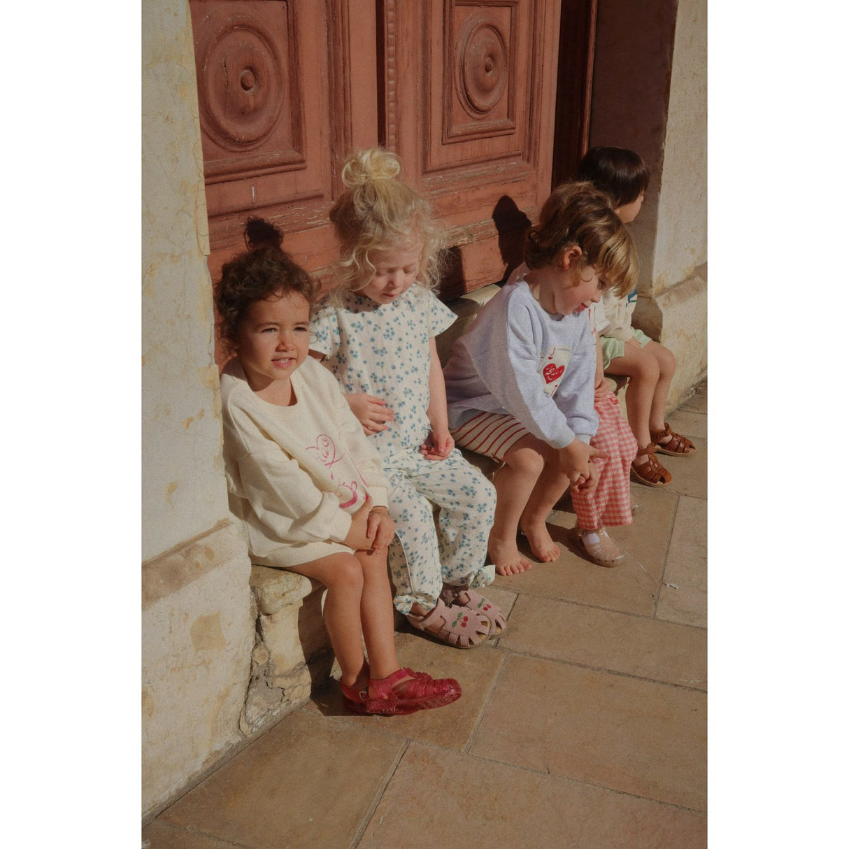 Konges Sløjd Light Grey Melange RHW X KS Jack Sweat Ocs