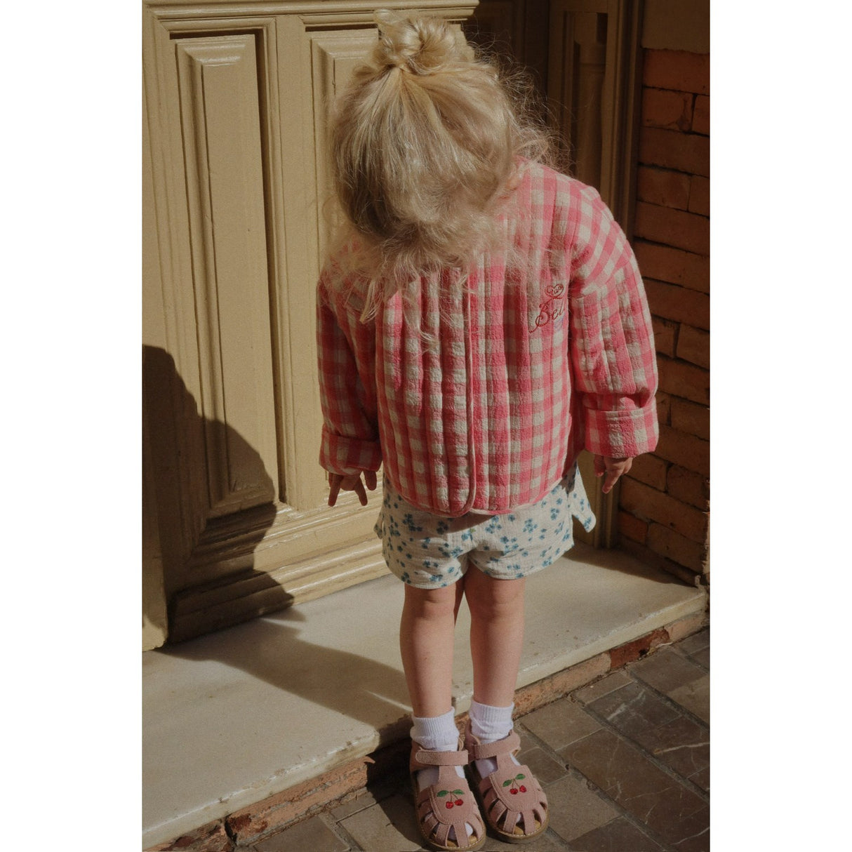 Konges Sløjd Peach Blossom Check RHW X KS Bella Jakke