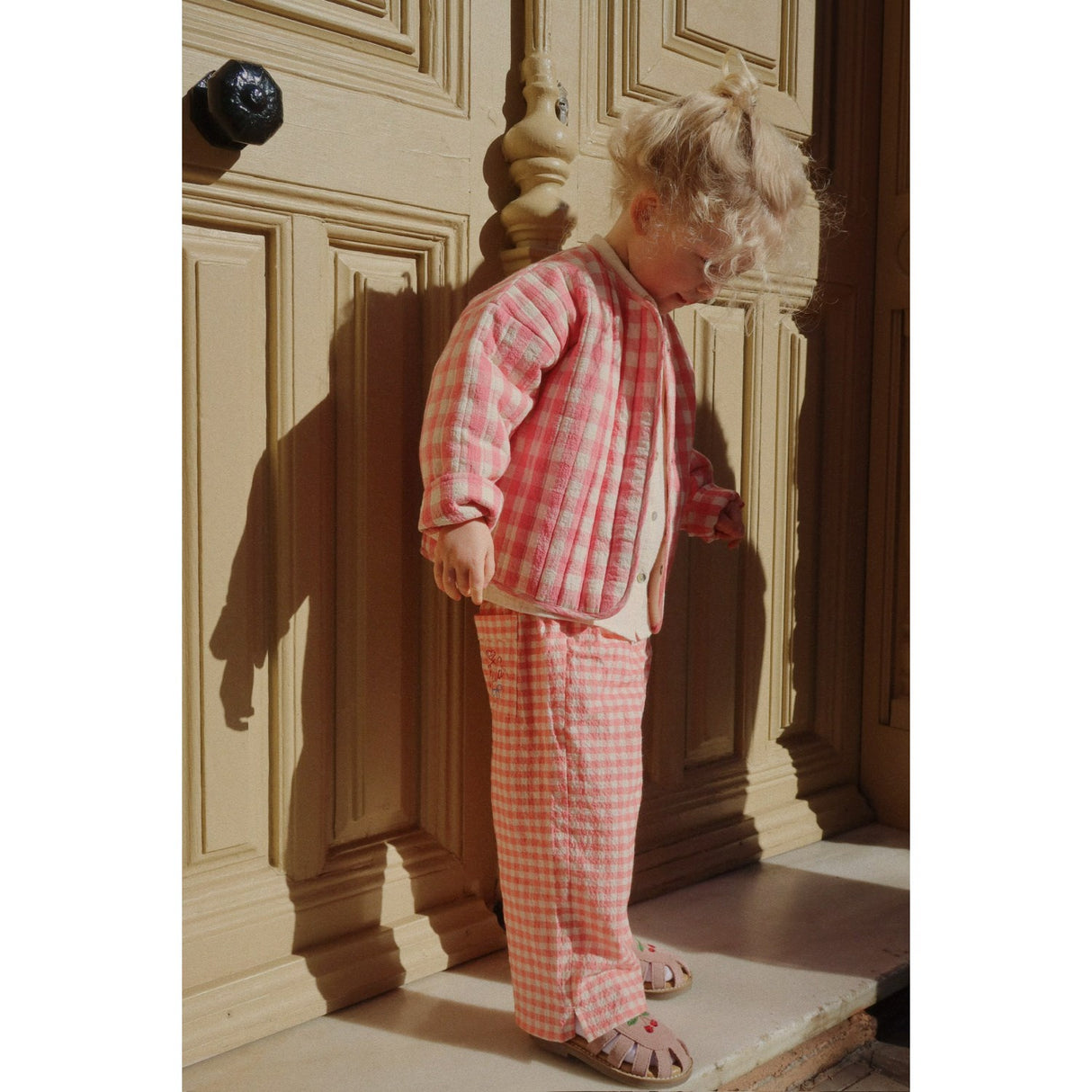 Konges Sløjd Peach Blossom Check RHW X KS Bella Jakke