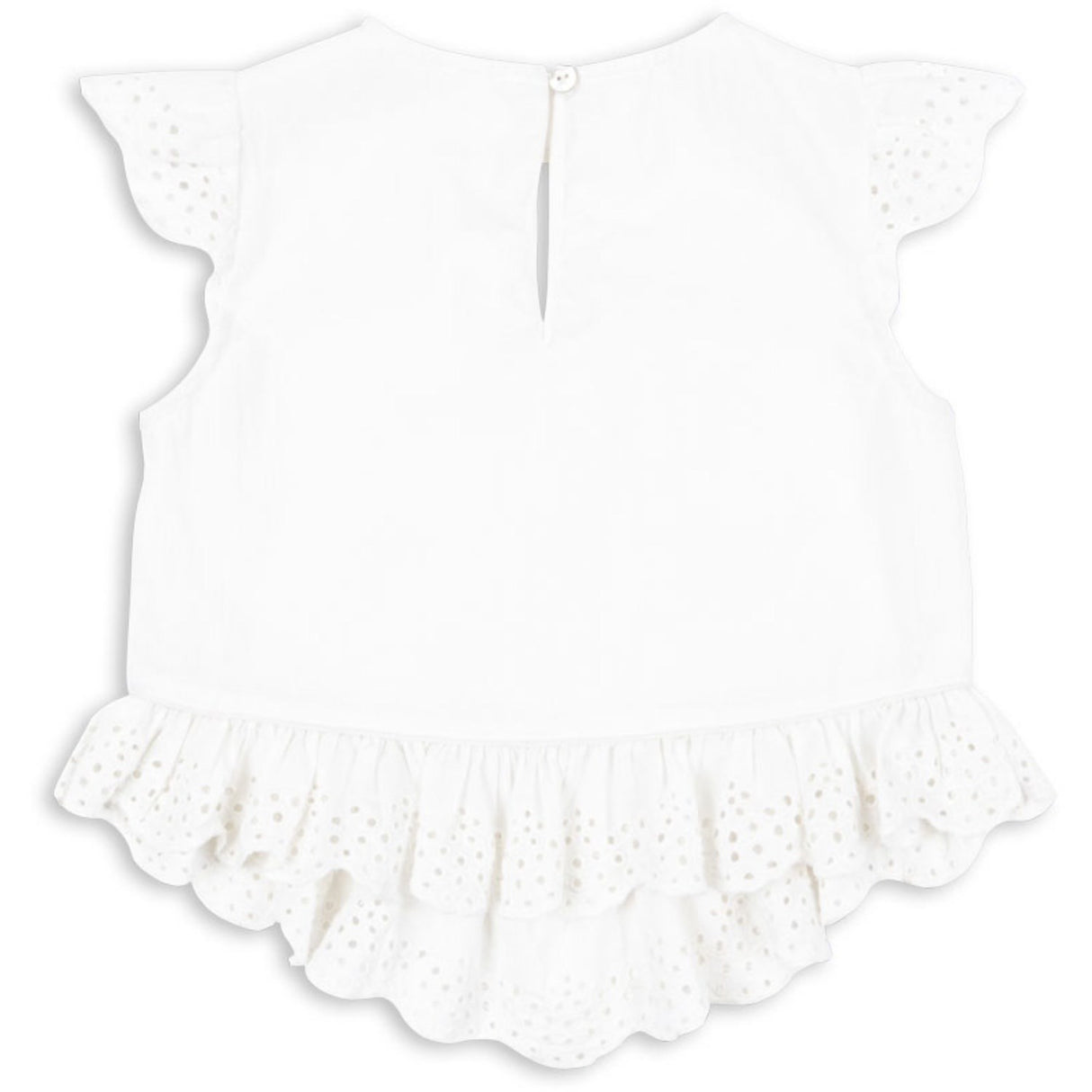 Konges Sløjd Optic White RHW X KS Fiori Top GOTS