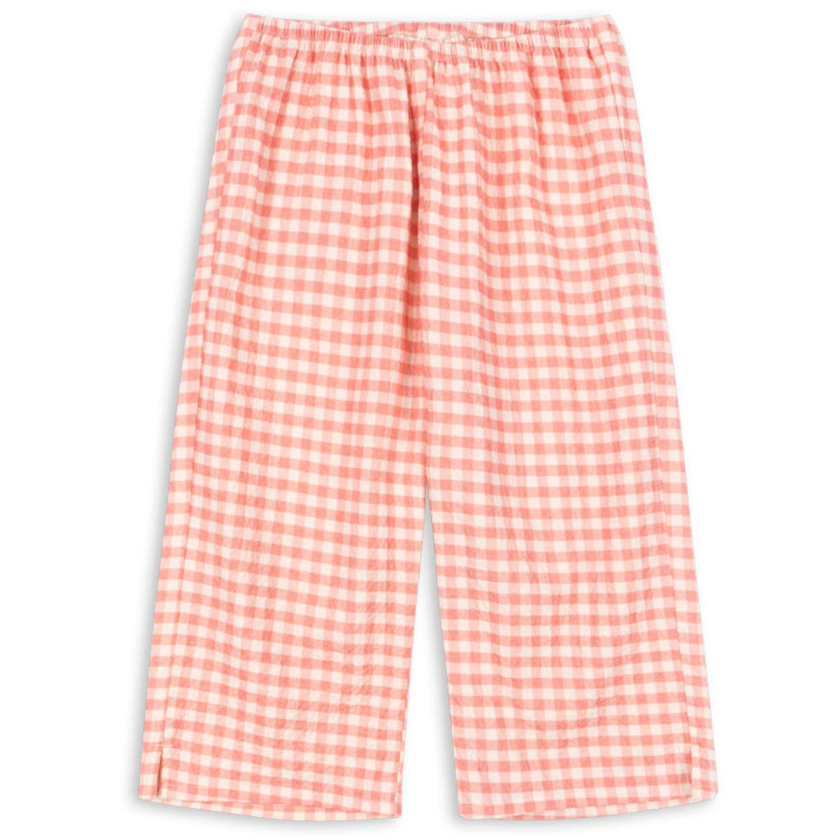 Konges Sløjd Peach Blossom Check RHW X KS Bella Bukser GOTS