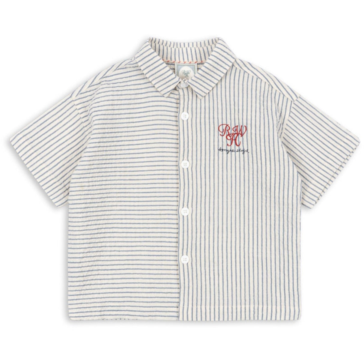 Konges Sløjd Stripe Bluie RHW X KS Duo Skjorte GOTS