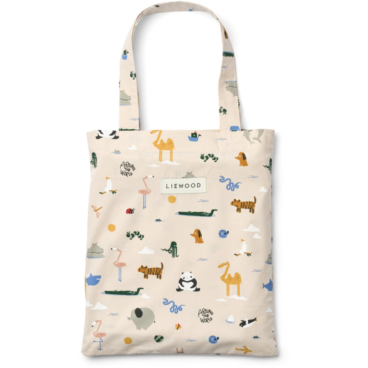 LIEWOOD Around The World / Sandy Ingeborg Junior Printed Sengetøj