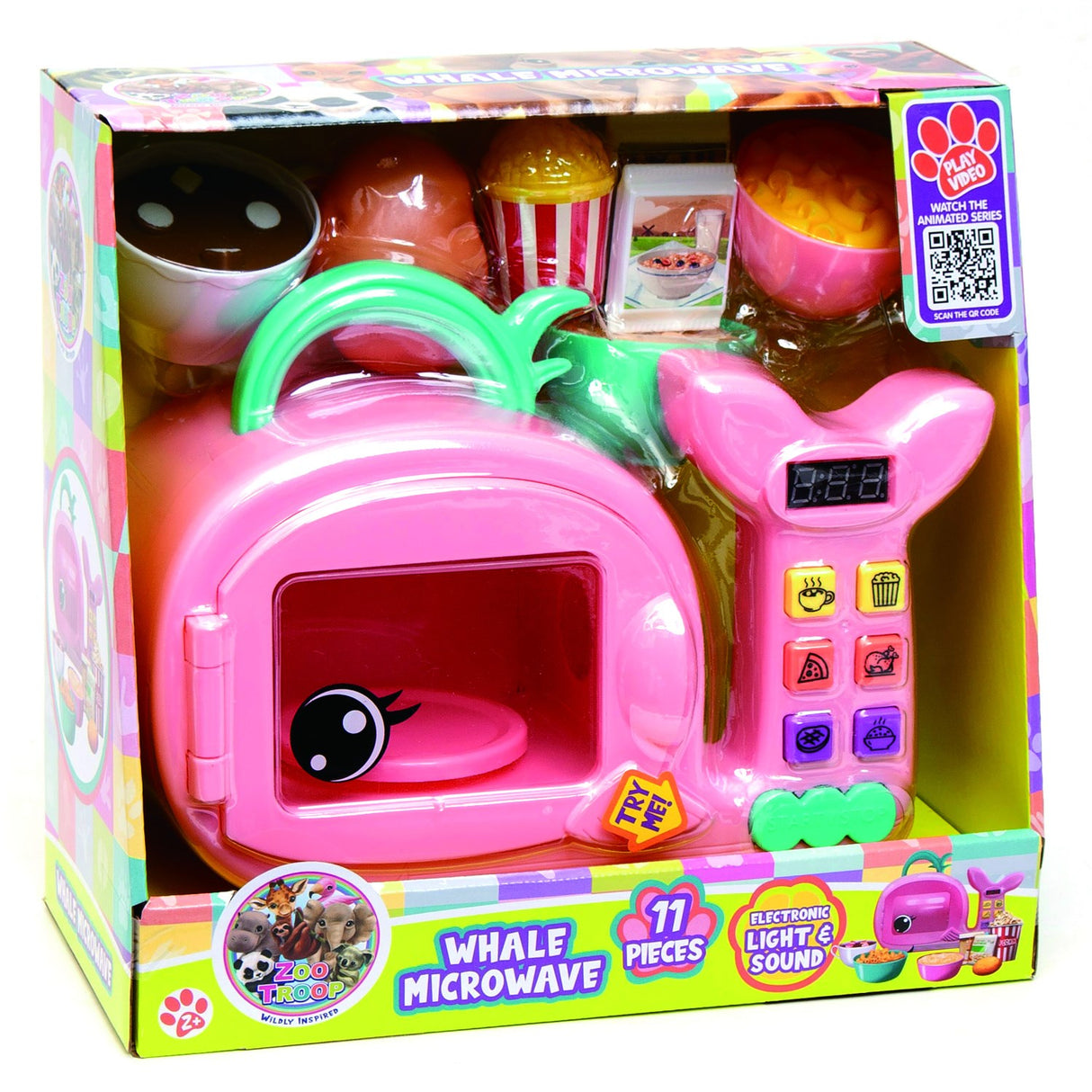 Zoo Troop Hval-Mikrobølgeovn