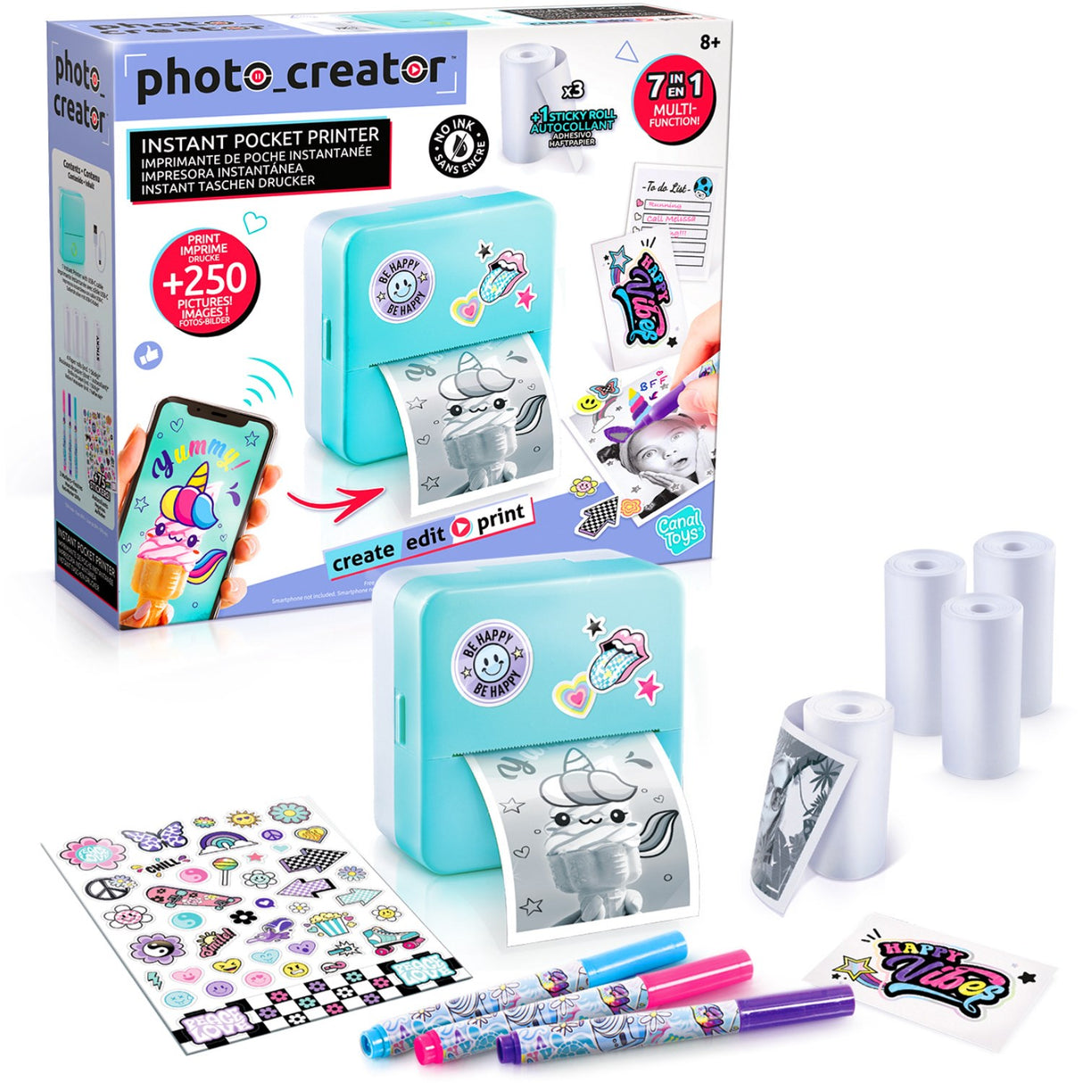 Studio Creator Photo Creator Instant Lommeprinter