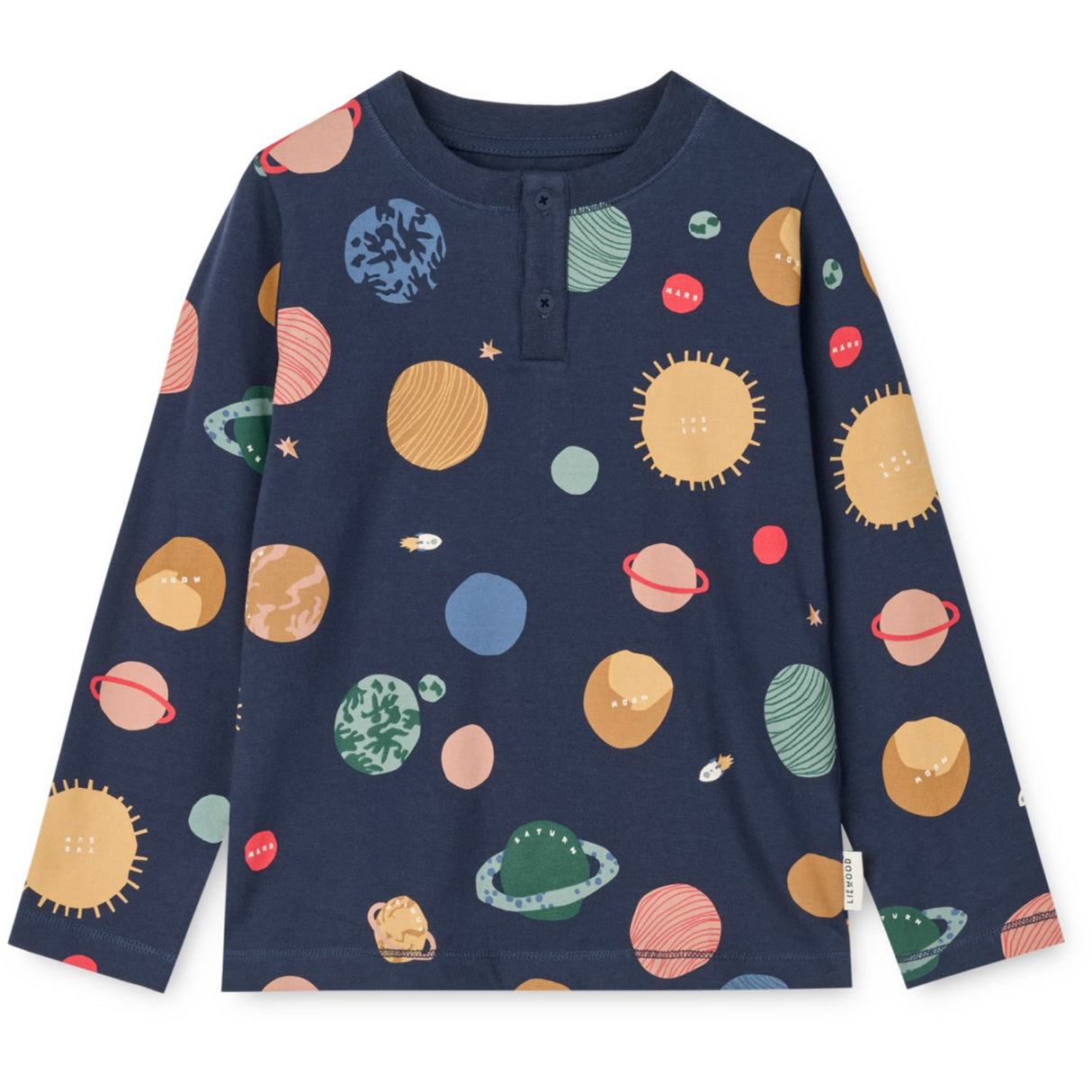 LIEWOOD Universe / Classic Navy Wilhelm Printed Pyjamas Sæt