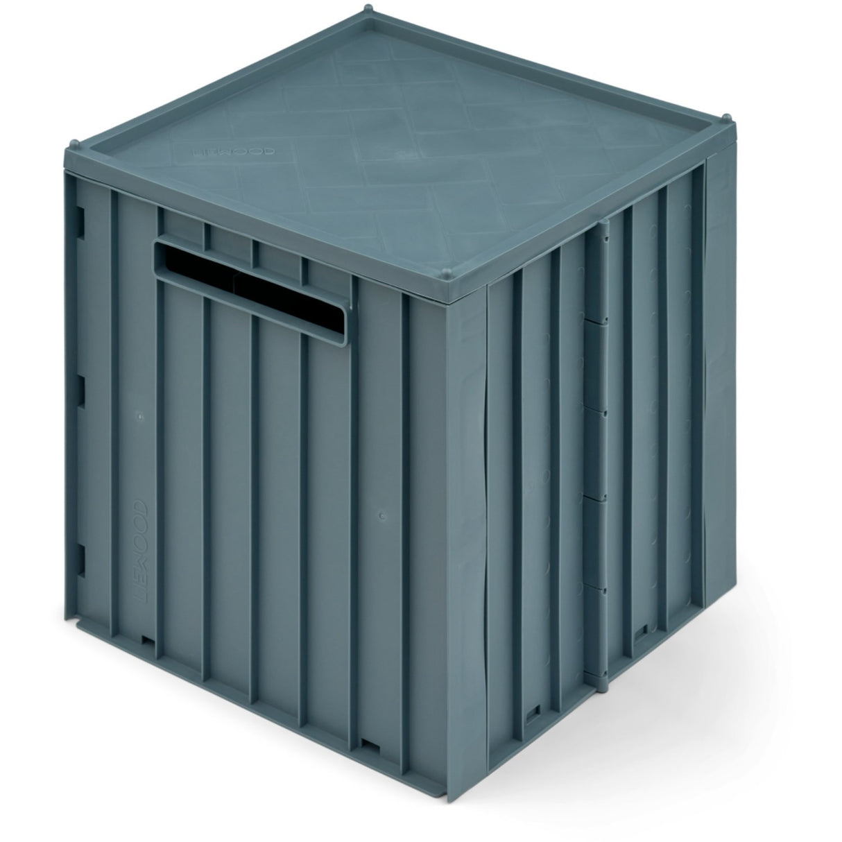 LIEWOOD Whale Blue Elijah Opbevaring Box W. Lid