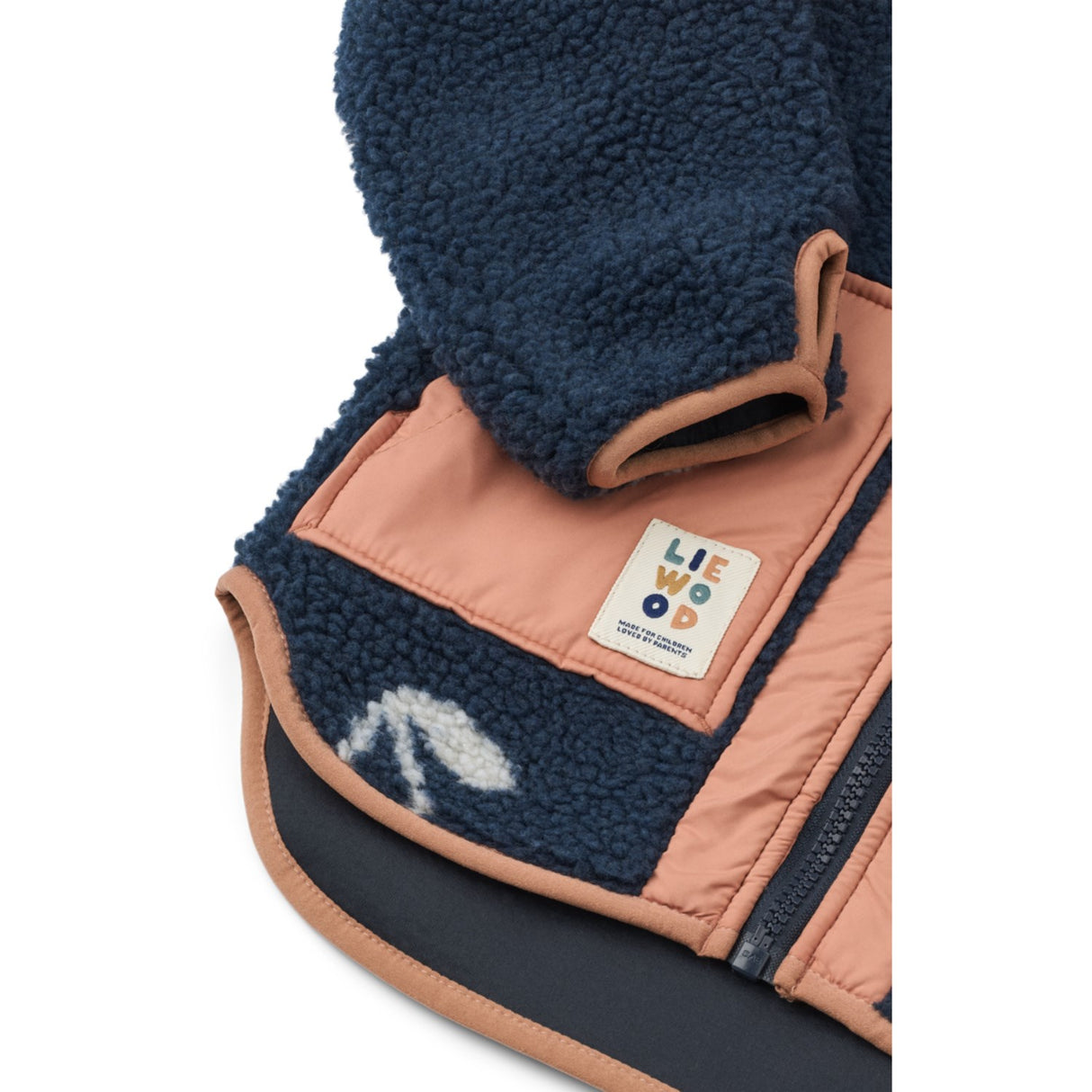LIEWOOD Cherry Blossom / Classic Navy Noam Pile Jakke