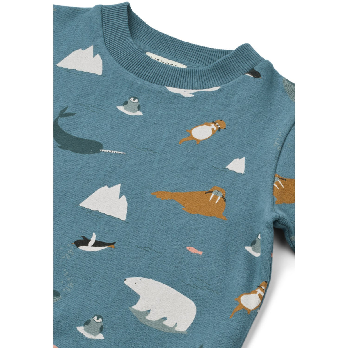 LIEWOOD Arctic Sea / Ocean View Thora Printed Sweatshirt