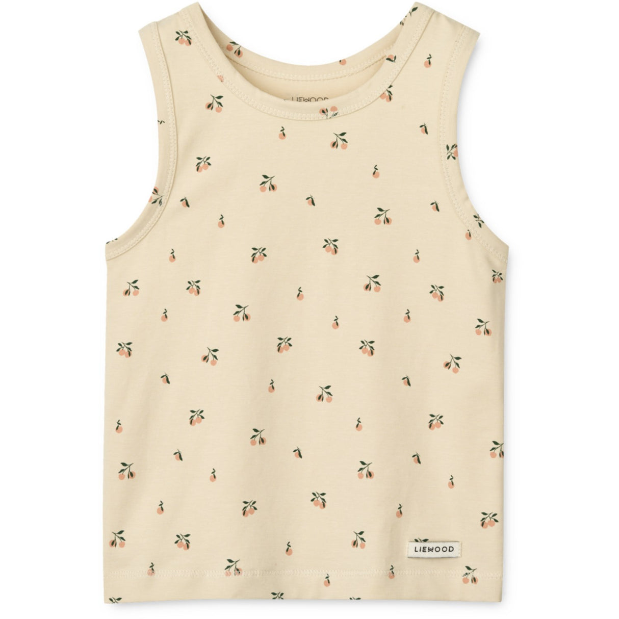 LIEWOOD Mini Peach Sea Shell / Stripe Mix Faris Printed Tank Top 2-Pak