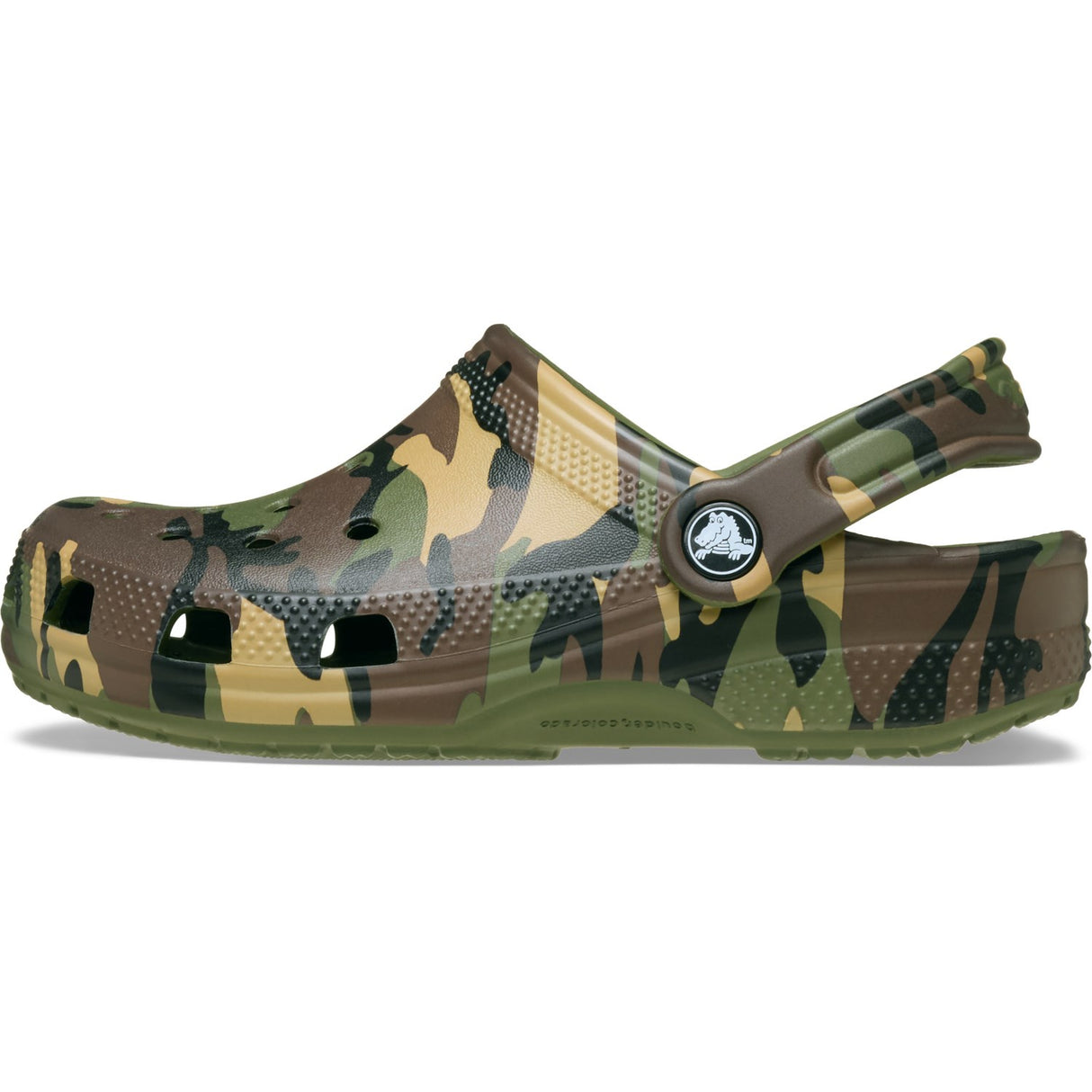 Crocs Army Green/Multi Classic Camouflage Clog