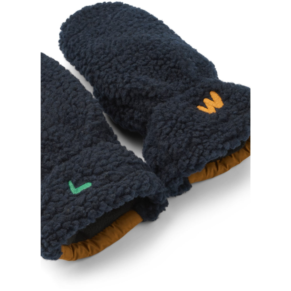 LIEWOOD Classic Navy Multi Mix Grethe Pile Handsker