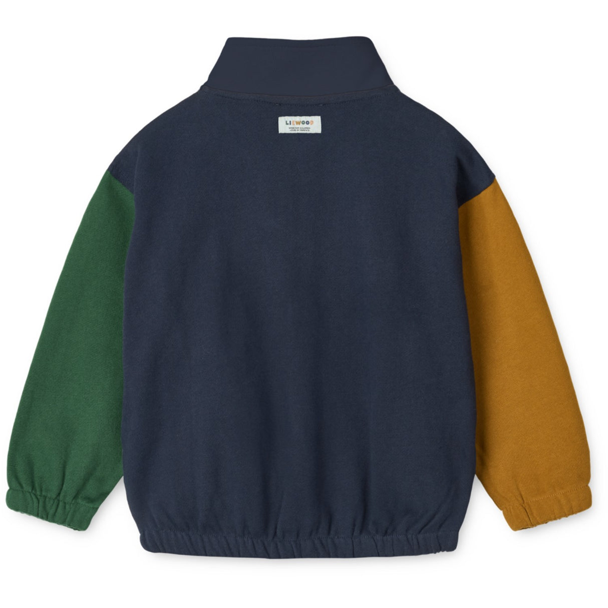 LIEWOOD Classic Navy Multi Mix Cassius Zip-Up Cardigan