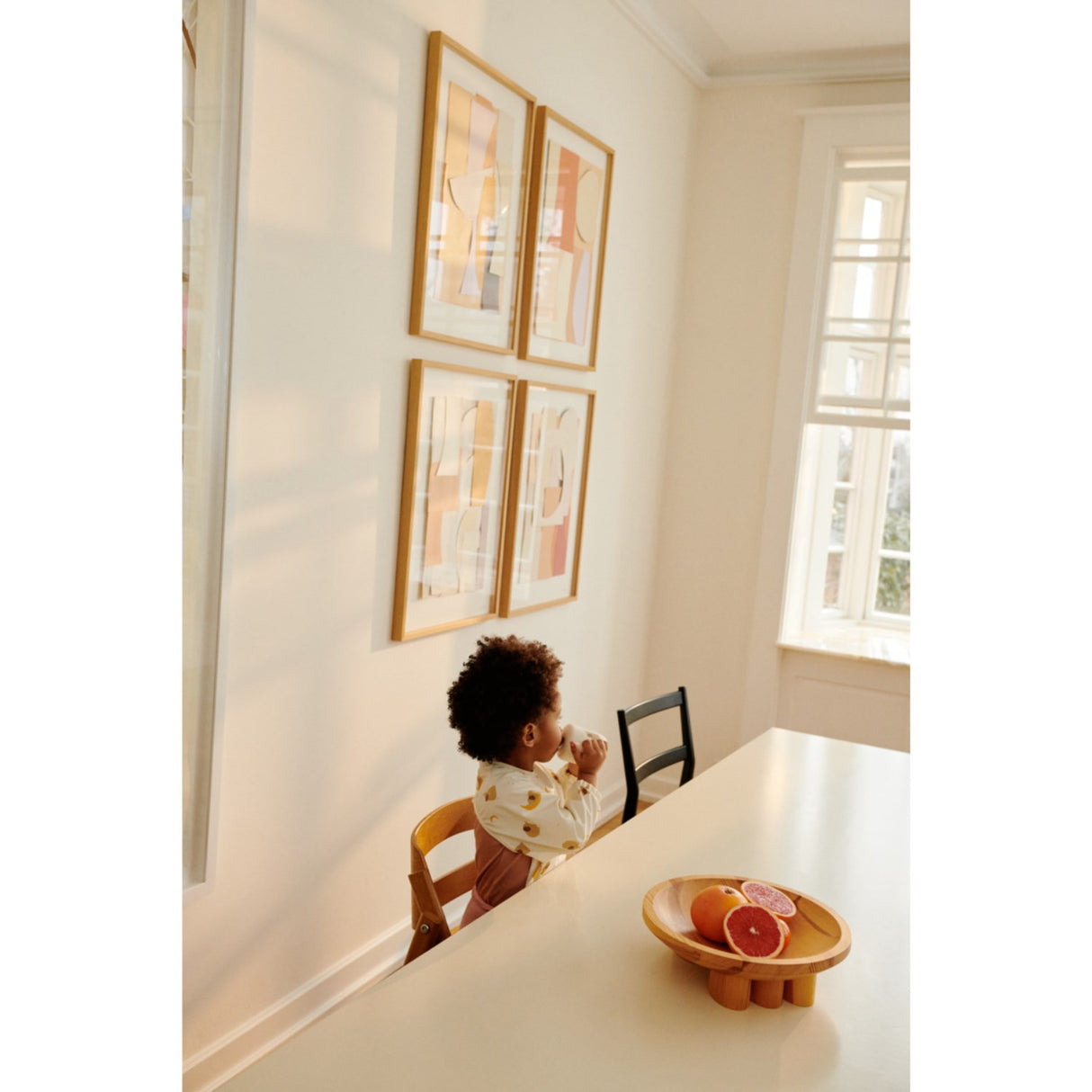 LIEWOOD Elephant / Creme De La Creme Merle Printed Cape Hagesmæk