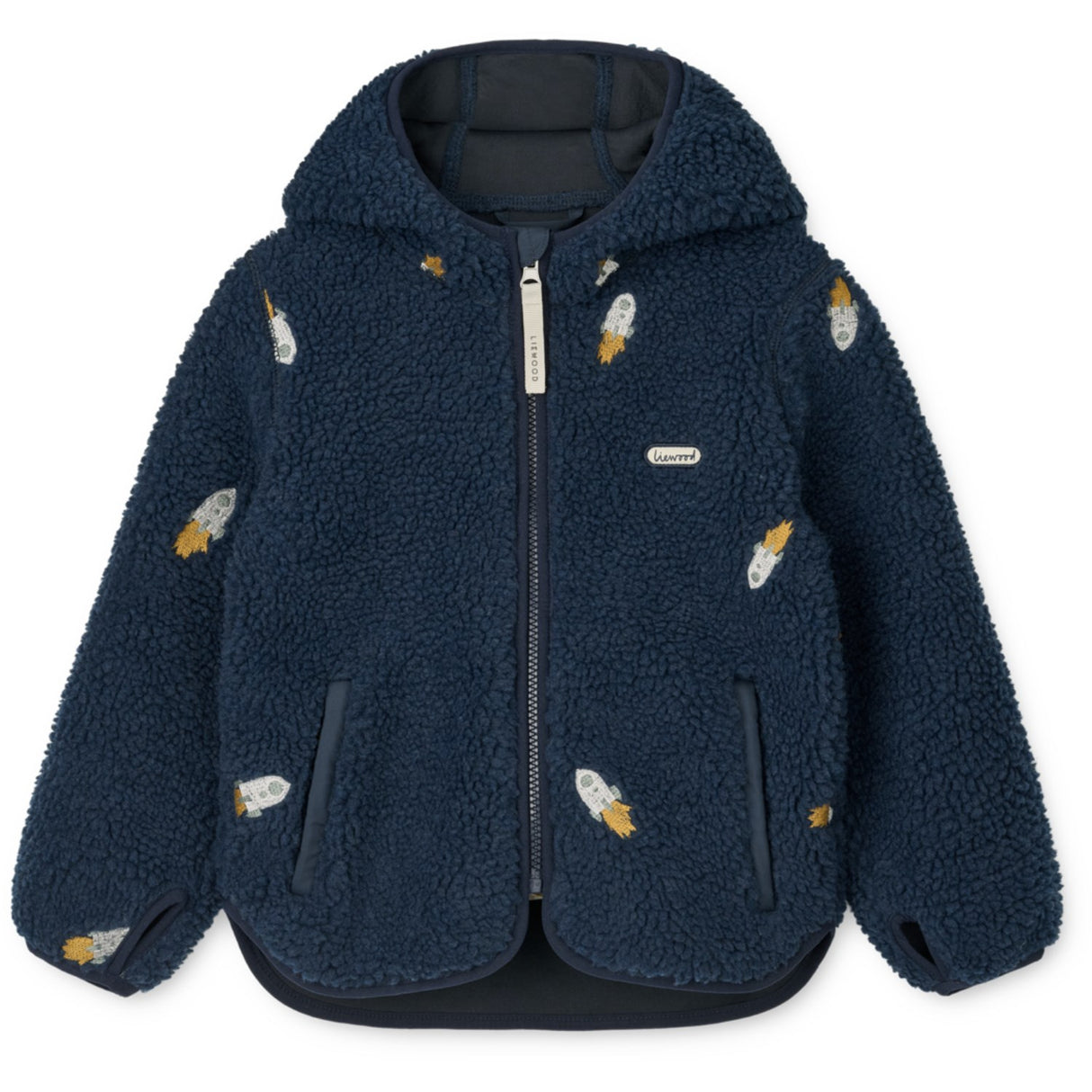 LIEWOOD Rocket / Classic Navy / Embroidery Mara Pile Jakke