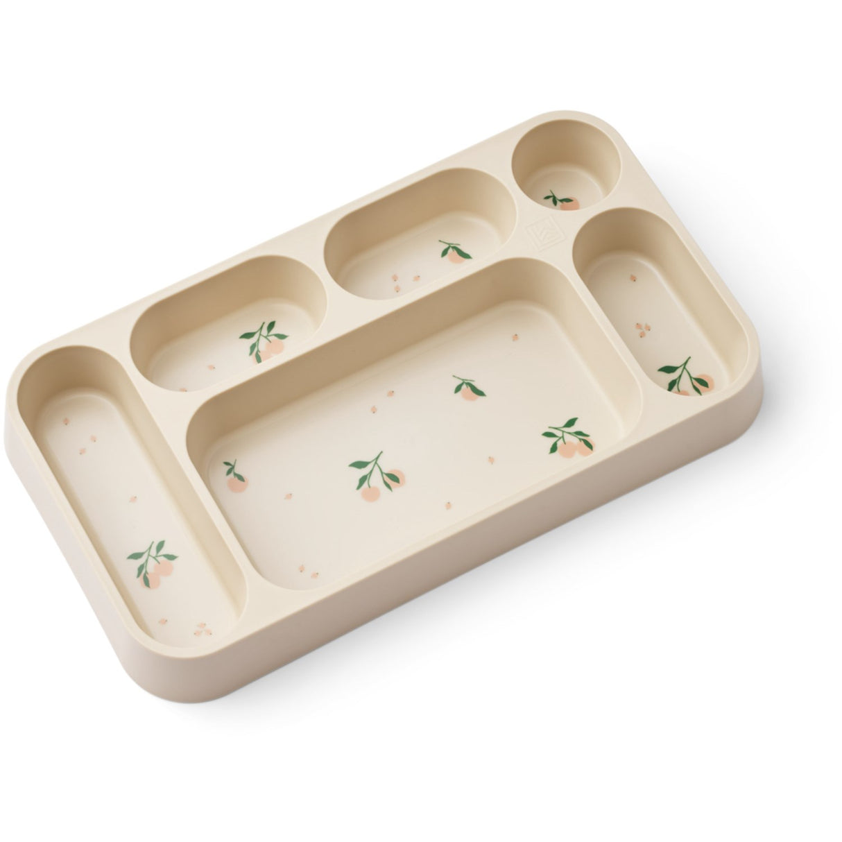 LIEWOOD Peach / Sea Shell Mosu Divider Tallerken