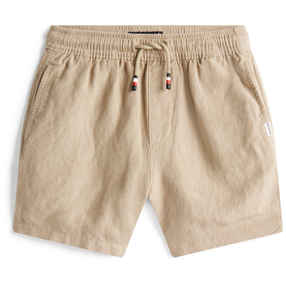 Tommy Hilfiger Sandalwood Hør Viscose Shorts