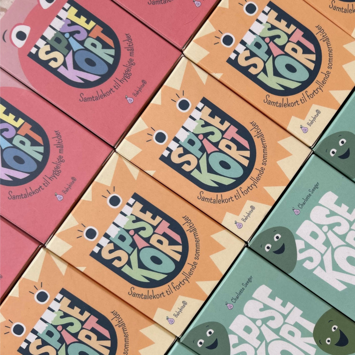 Babybite SPISEKORT: Hverdagshygge - Sjove Samtalekort til Måltiderne