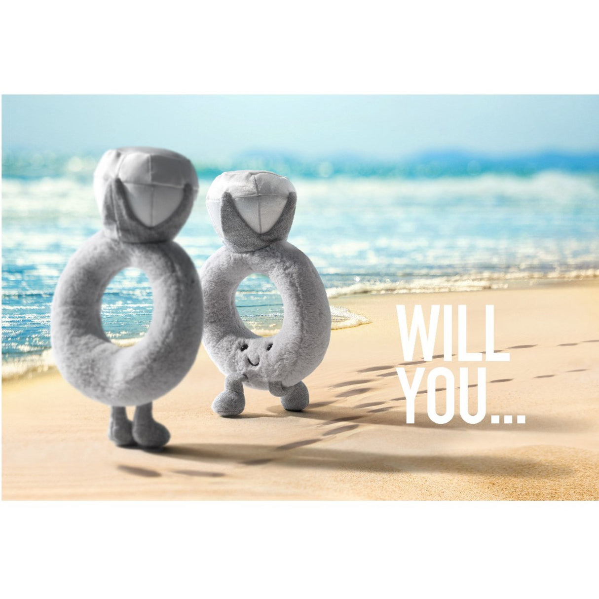 Jellycat Amuseables Diamand Ring 20 Cm