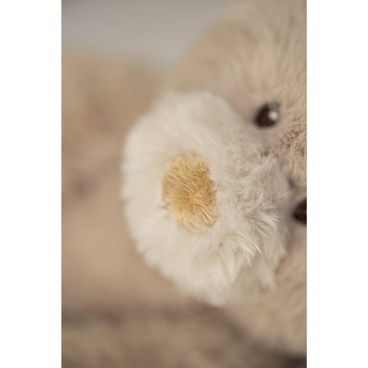 Teddykompaniet Beige Teddy Mocca - Bamse, 34 Cm