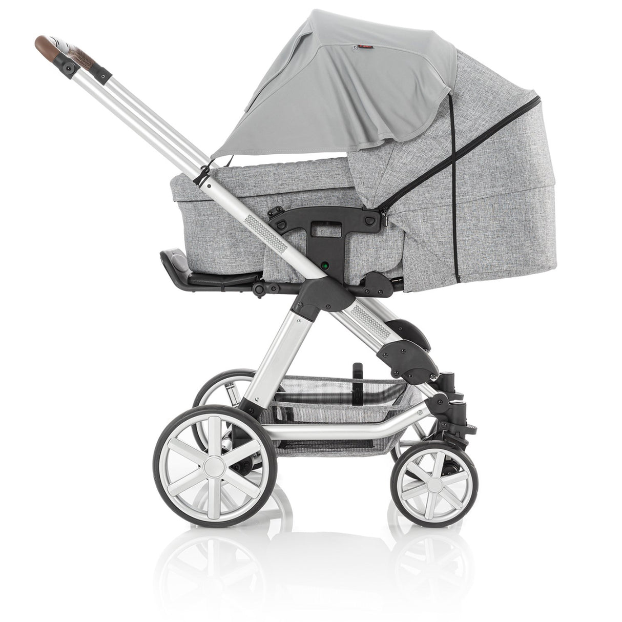 REER Grå ShineSafe - Markise Til Barnevognen
