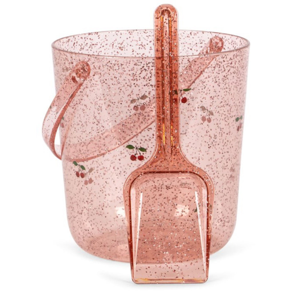 Konges Sløjd Cherry Glitter Spand og Skovl Print