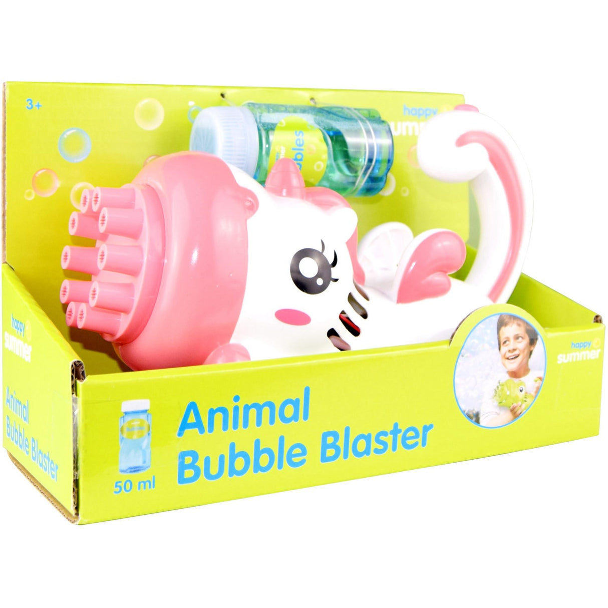 Happy Summer Sæbeboblepistol Dyr - Enhjørning