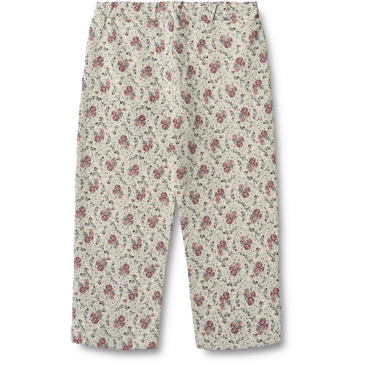 Wheat Slightly Green Flowers Sweatpants Eline