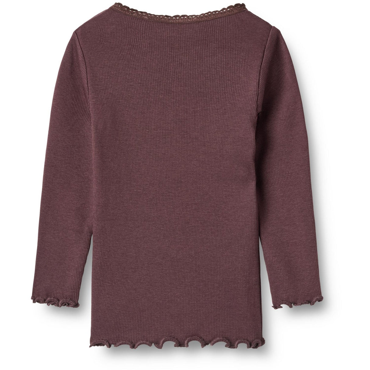 Wheat Fudge Rib Bluse Reese