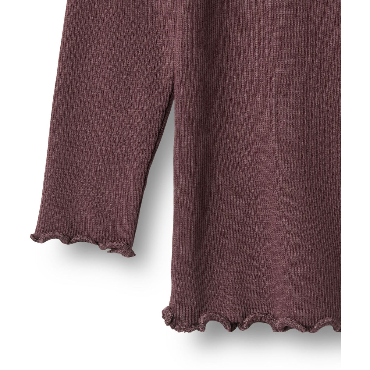 Wheat Fudge Rib Bluse Reese