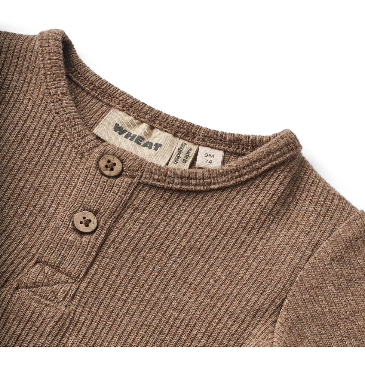 Wheat Coffee Melange Body L/S Benny