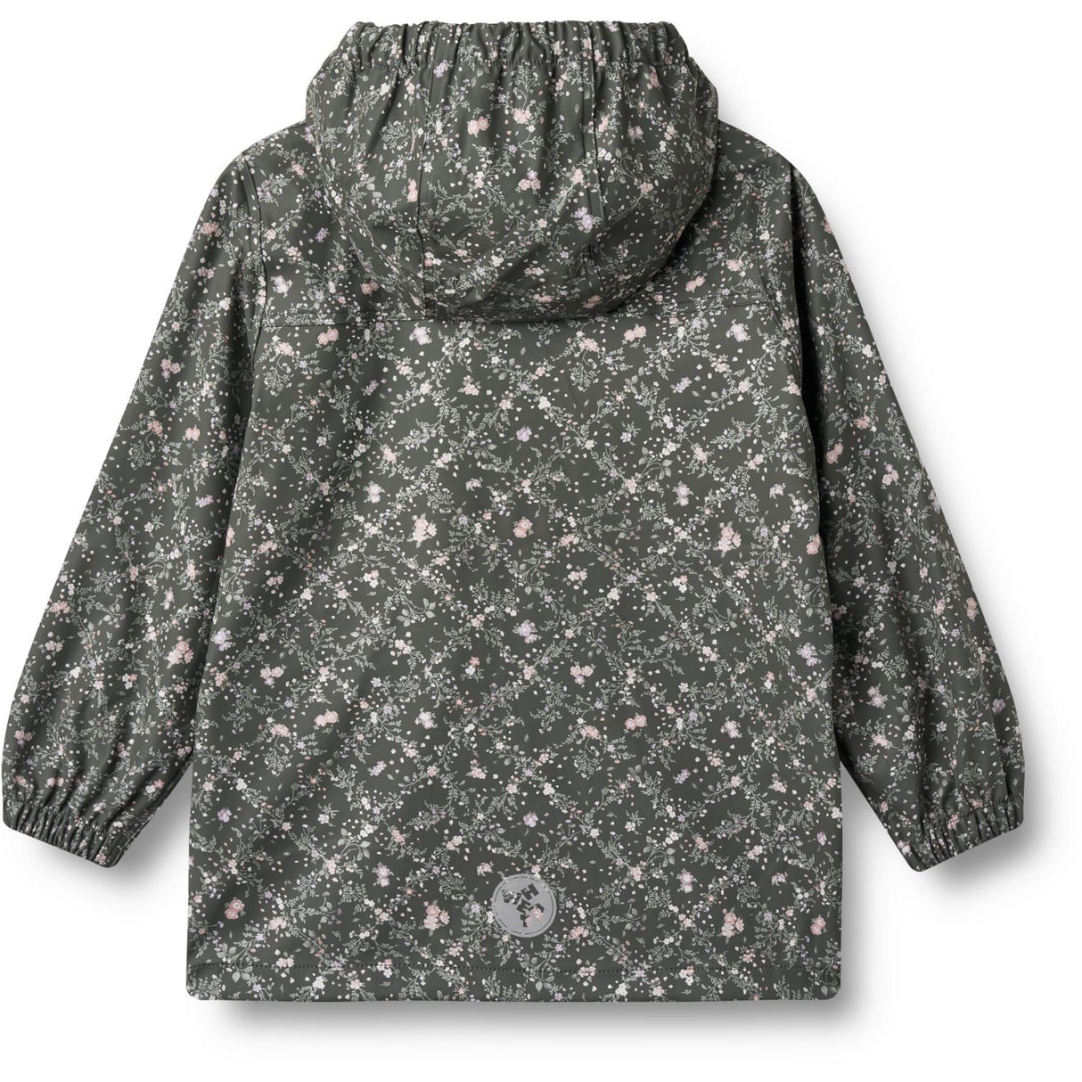 Wheat Forest Lake Checked Flowers Regntøj Ollo Jakke