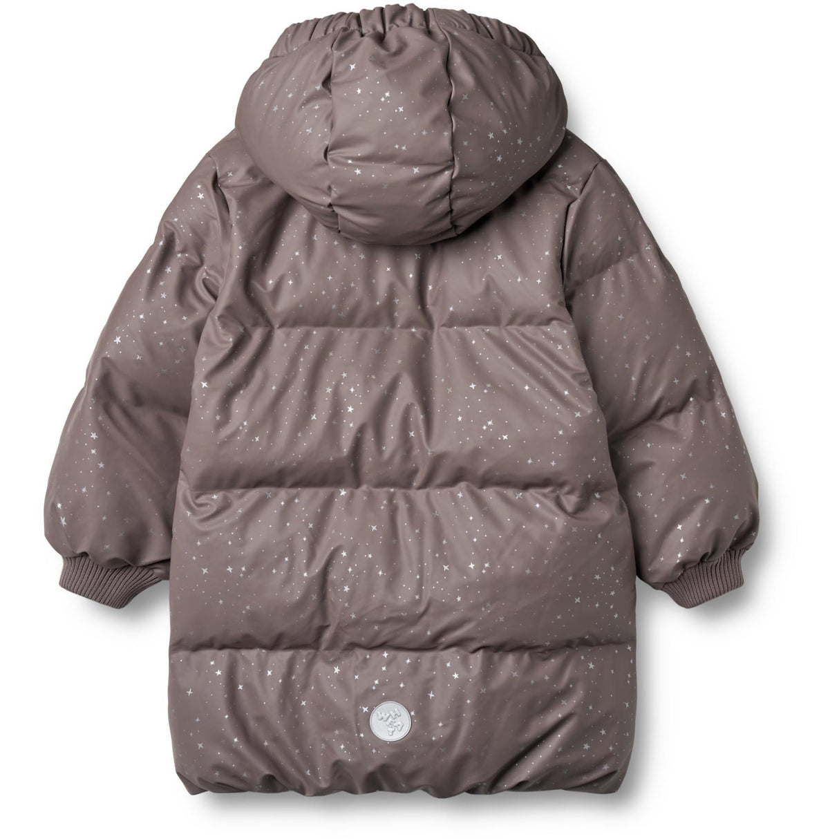 Wheat Purple Stone Stars PU Puffer Jakke Coast