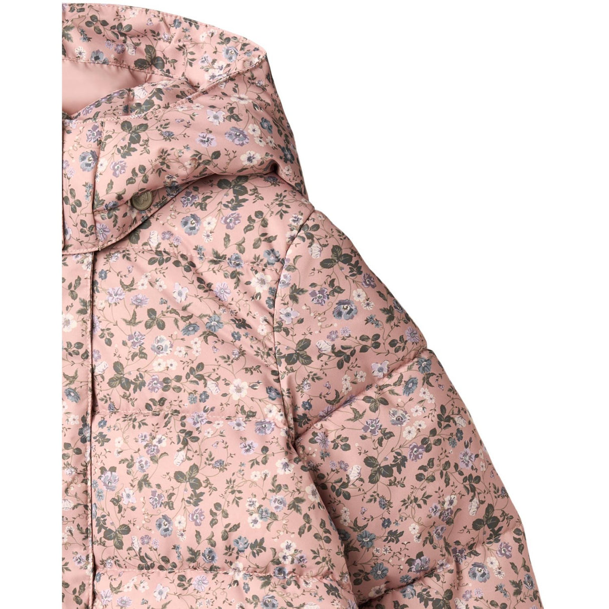 Wheat Rose Powder Flowers Puffer Frakke Yrsa