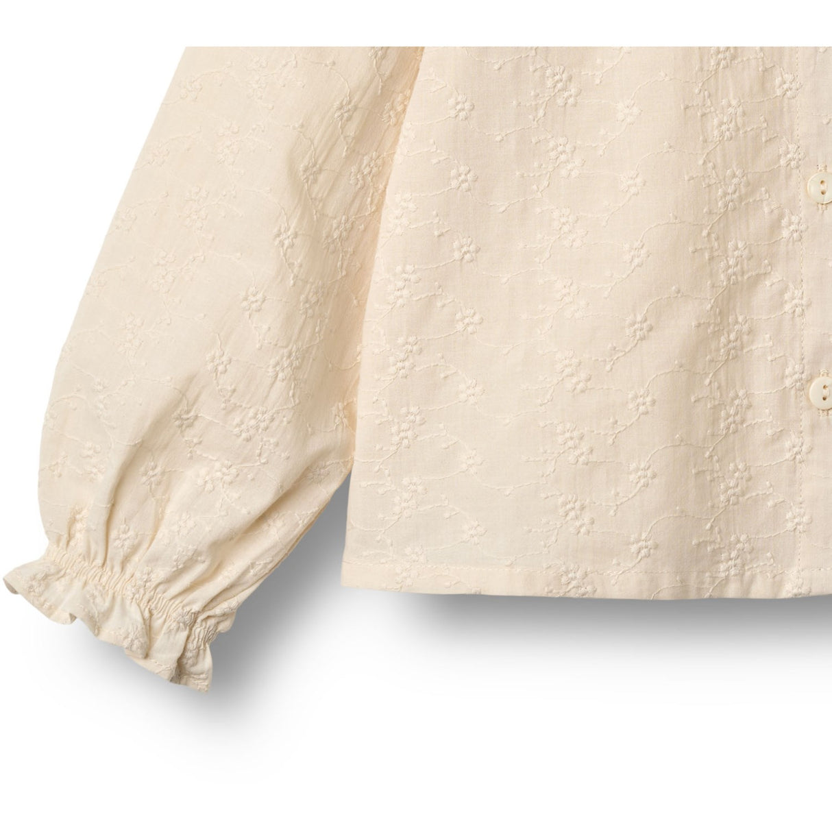 Wheat Eggshell Skjorte L/S Flora