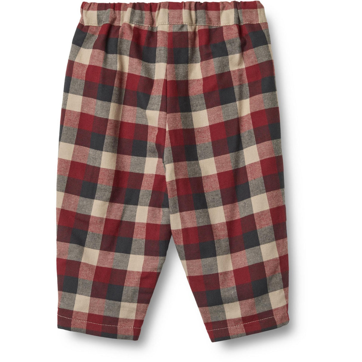 Wheat Red Blue Check Bukser Lined Arne