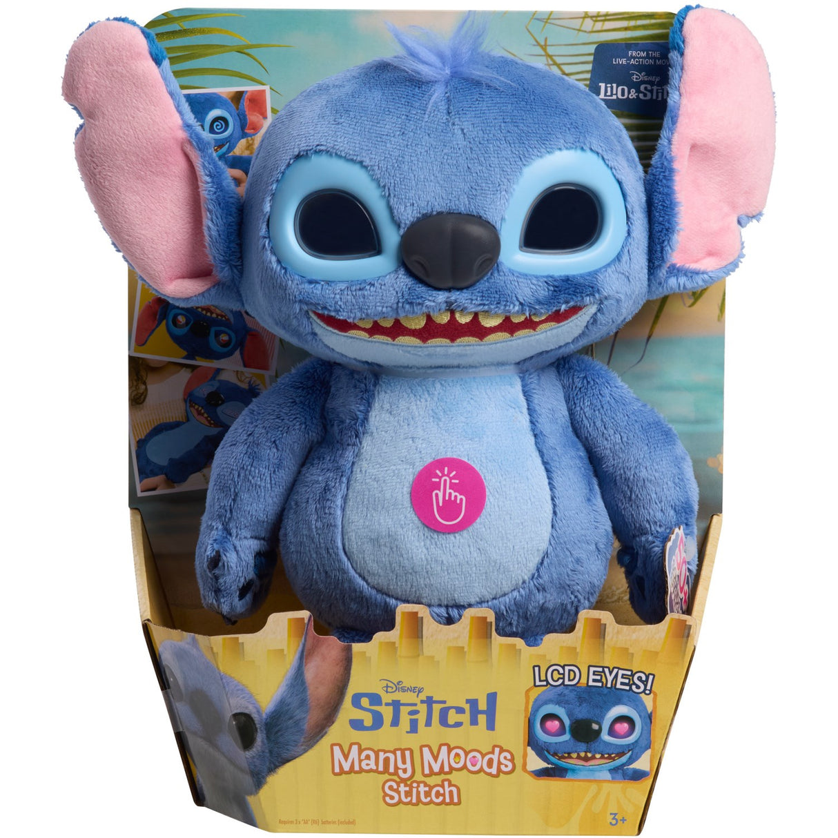 Disney Stitch Movie Emotive Eye Feature Plys 27 Cm