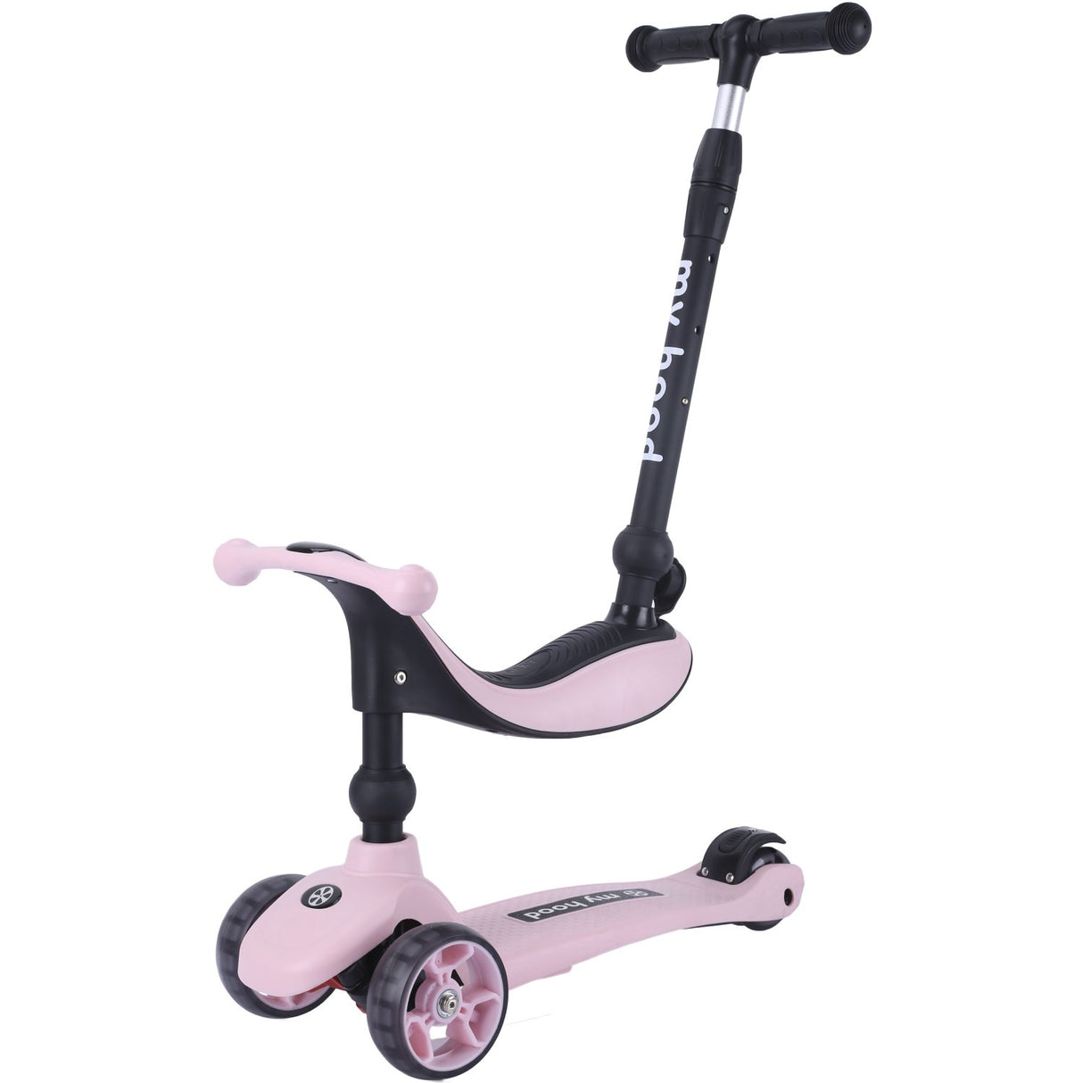 My Hood Rose Kick'N'Ride Løbehjul