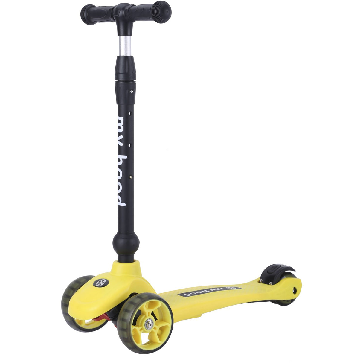 My Hood Yellow Kick'N'Ride Løbehjul
